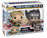 Funko Pop! Marvel Thor Love And Thunder Thor And Mighty Thor 2 Pack
