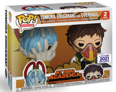 FUNKO POP! MY HERO ACADEMIA TOMURA SHIGARAKI & OVERHAUL FUNIMATION 2 PACK EXCLUSIVE