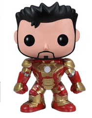 Funko Pop Tony Stark Unmasked SDCC 2013 Limited Edition Iron Man 3 Marvel #32