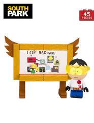 McFarlane Toys: Construction Sets - South Park: Toolshed & top bad guys board