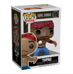 TUPAC 19 - Funko POP! Rocks Vinyl Figure 2011 Vaulted RARE