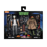 NECA: Teenage Mutant Ninja turtles (1990 Movie): Casey Jones and Raphael (in disguise) 7-inch Action figure