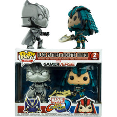 Funko Pop! Black Panther vs Monster Hunter (2 Pack)