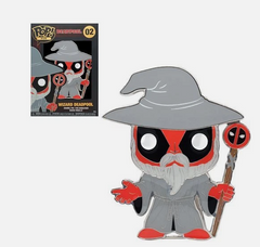 Pop! Large Enamel Pin: Deadpool! #02 - Wizard Deadpool