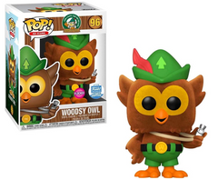 Funko POP Ad Icons Woodsy Owl 96 Flocked Vinyl Figure