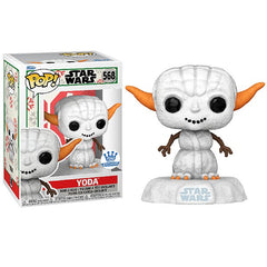 Funko Pop Star Wars Yoda Snowman Funko Exclusive number 568