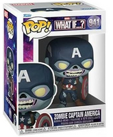 POP Marvel: What If? - Zombie Captain America Funko Pop! Vinyl Figure