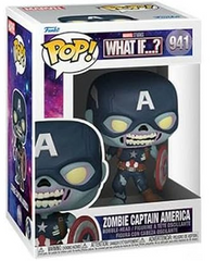 POP Marvel: What If? - Zombie Captain America Funko Pop! Vinyl Figure