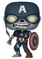 POP Marvel: What If? - Zombie Captain America Funko Pop! Vinyl Figure
