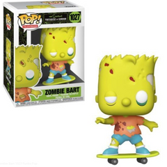 Zombie Bart 1027 Simpsons Tree House of Horrors Funko Pop!