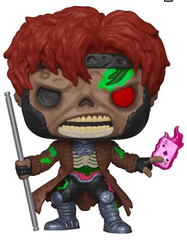 Pop! Marvel Zombies 793 Zombie Gambit Exclusive GITD