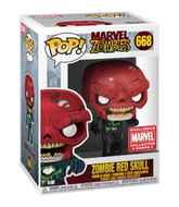 Funko Pop! Zombie Red Skull (#668) – Marvel Zombies (Marvel Collector Corps Exclusive)