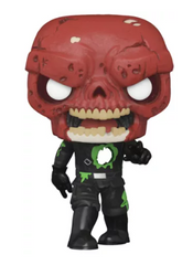 Funko Pop! Zombie Red Skull (#668) – Marvel Zombies (Marvel Collector Corps Exclusive)
