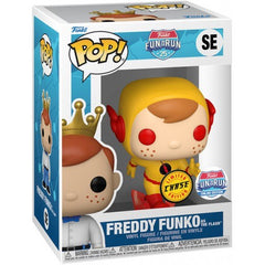 Funko Pop Freddy Funko as The Flash Chase Fun on the Run Online Exclusive #SE in box