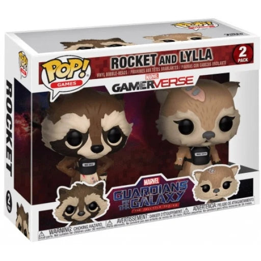 Funko Pop! Guardians of the Galaxy: Rocket and Lylla (2-Pack)