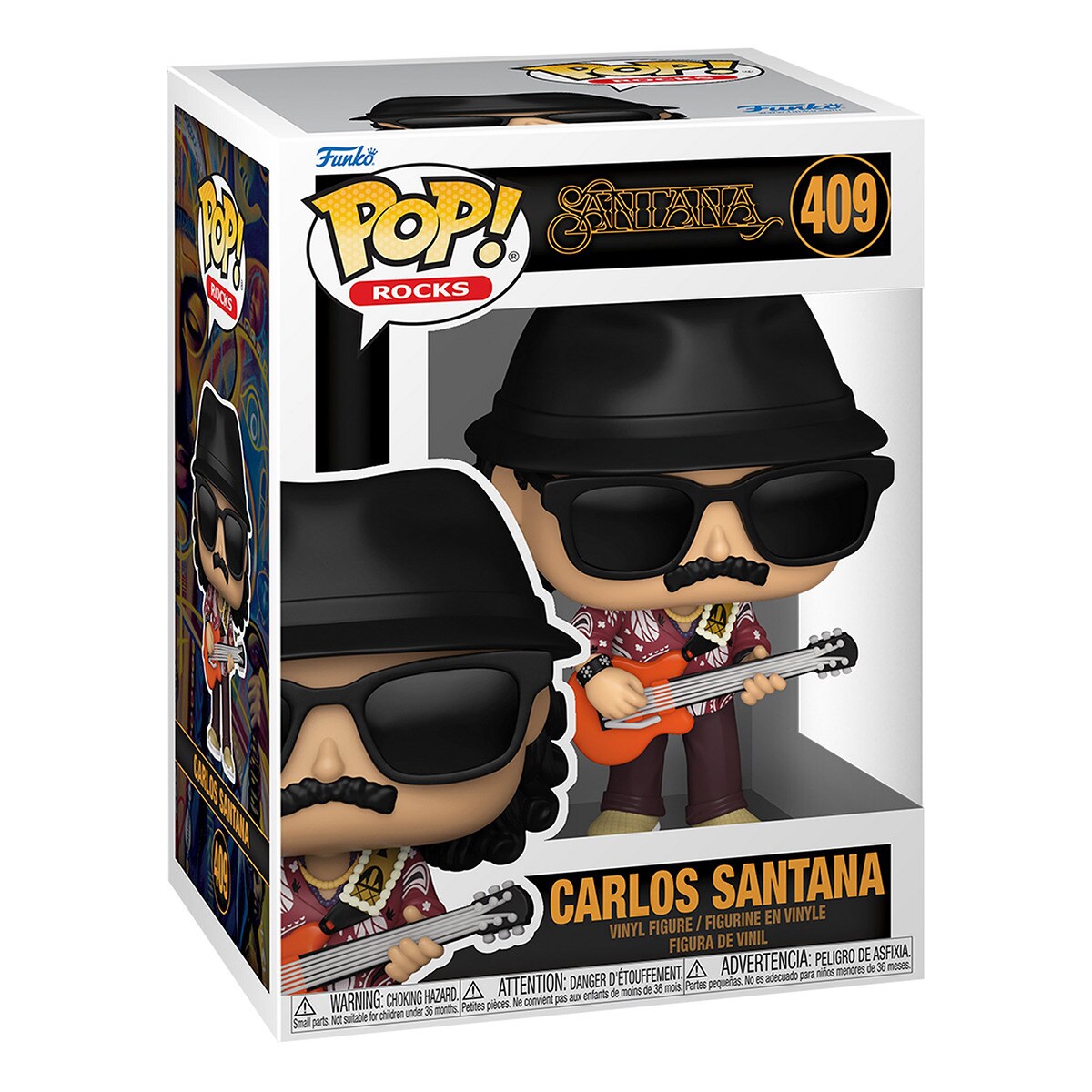 Funko Pop Rocks Carlos Santana number 409