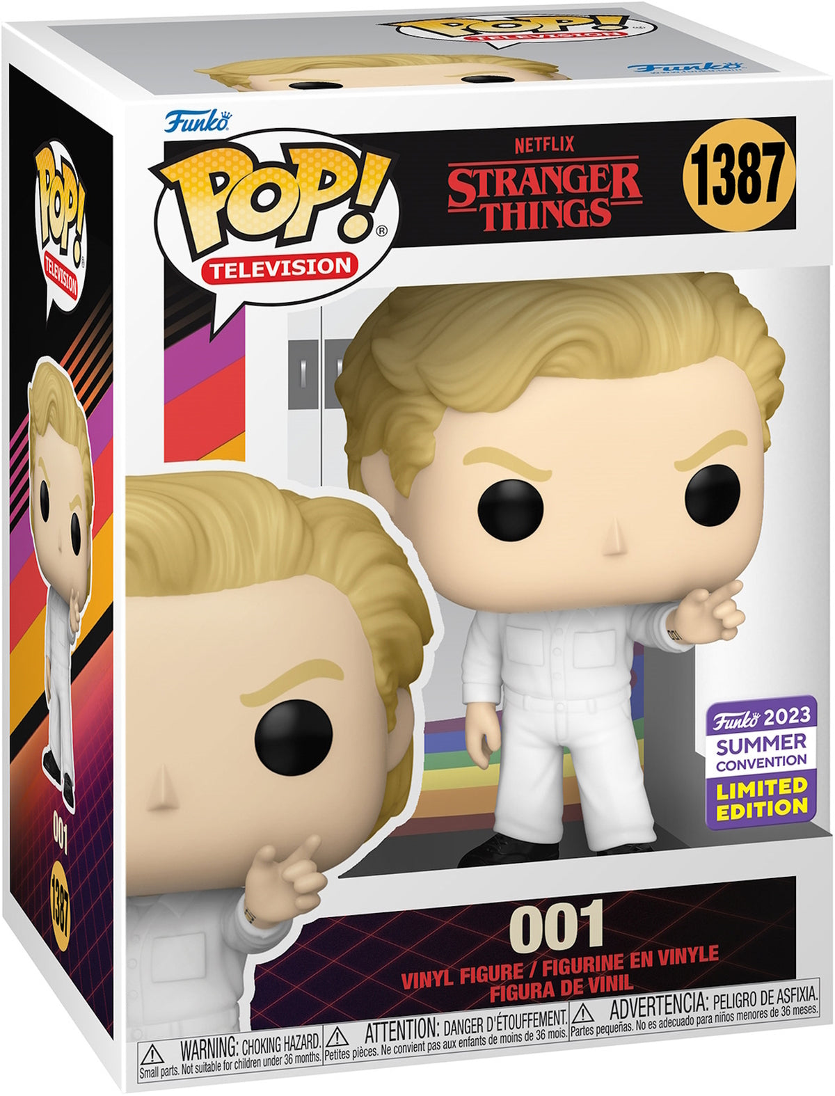 Funko Pop! Stranger Things: 001 (2023 Summer Convention) #1387