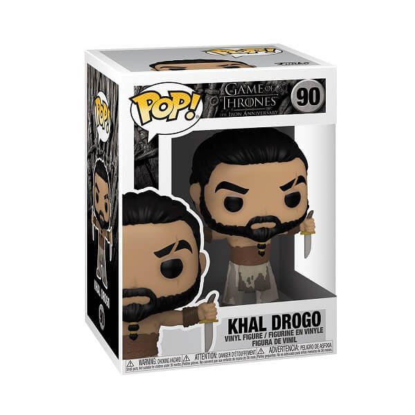 Funko Pop! Game of Thrones Khal Drogo #90 boxed figure