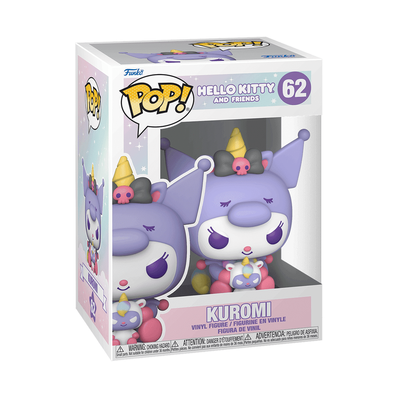 Funko Pop! Hello Kitty and Friends: Kuromi Unicorn #62
