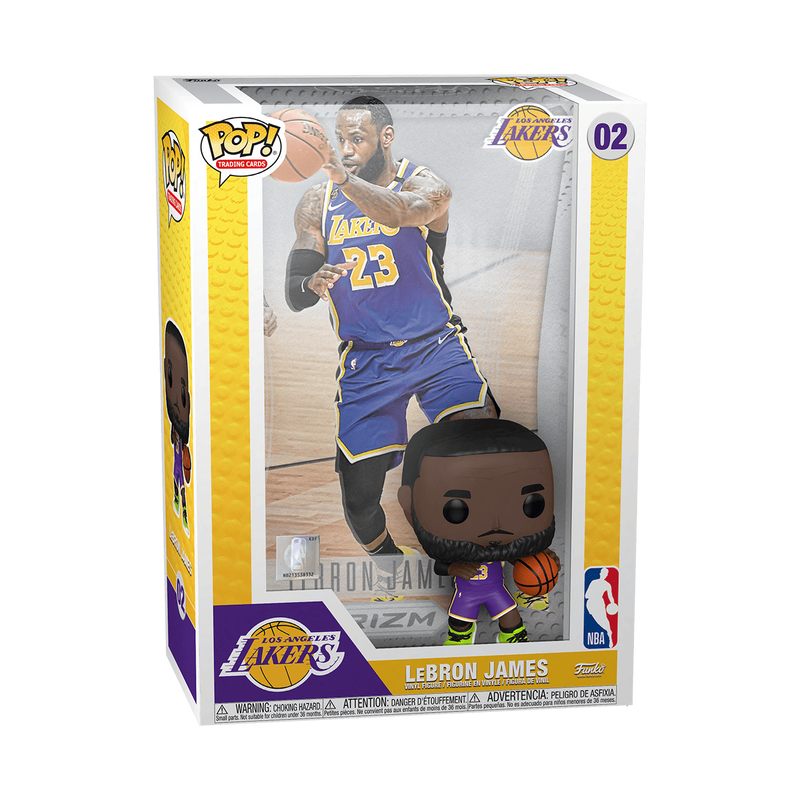 Funko Pop! NBA Trading Cards: LeBron James #02