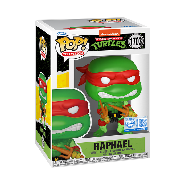 Funko Pop! Teenage Mutant Ninja Turtles: Raphael (Translucent Green) (Funko Exclusive) #1703