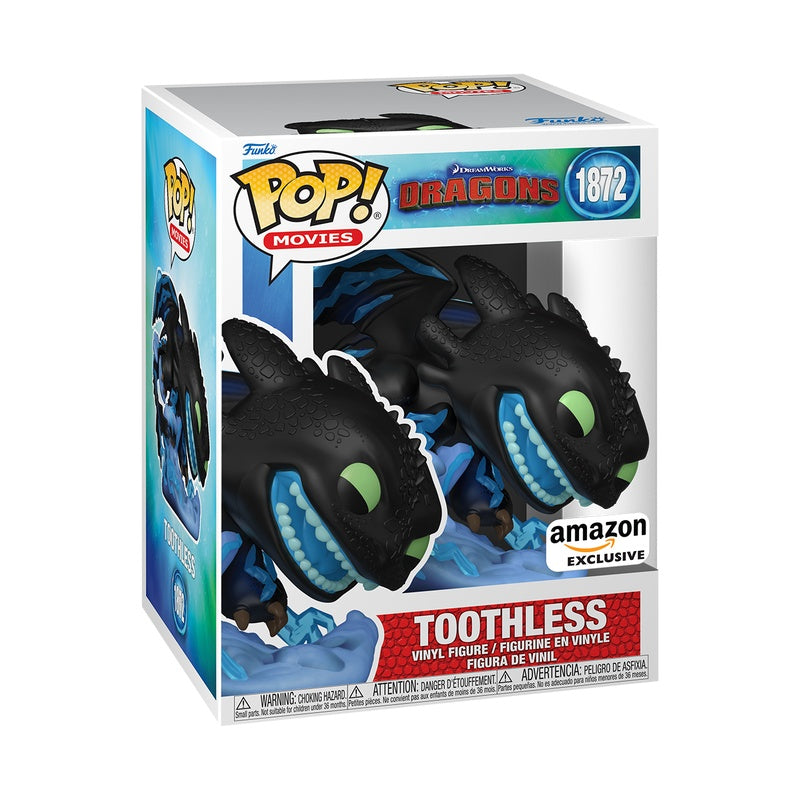 Funko Pop! How to Train Your Dragon: Toothless (Lightning) (Amazon Exclusive) #1872