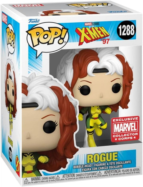 Funko Pop! X-Men '97: Rogue (Marvel Collector Corps Exclusive) #1288 boxed