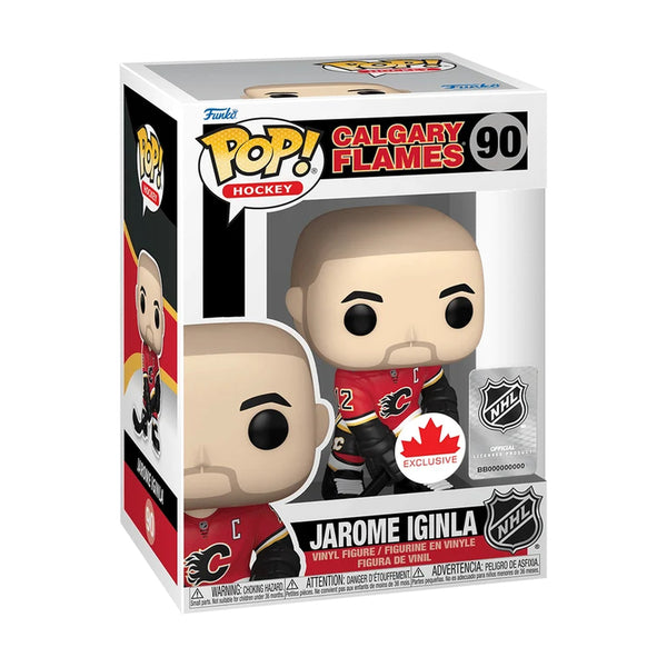 Funko Pop! Calgary Flames: Jarome Iginla (Canada Exclusive) #90