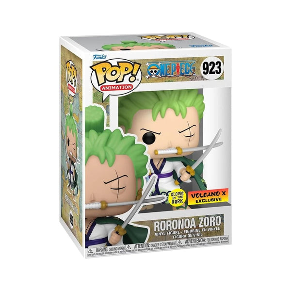 Funko Pop! One Piece: Roronoa Zoro (Glows) (Volcano X Exclusive) #923