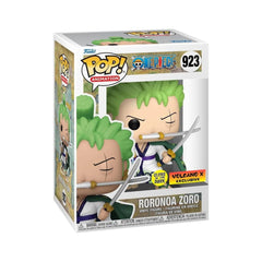 Funko Pop! One Piece: Roronoa Zoro (Glows) (Volcano X Exclusive) #923