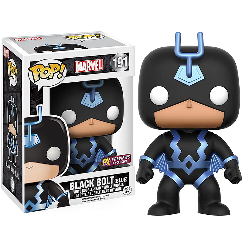 Funko Pop! Marvel: Black Bolt (Blue) (PX Previews Exclusive) #191