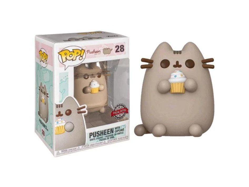 Funko Pop! Pusheen: Pusheen with Cupcake (Special Edition) #28