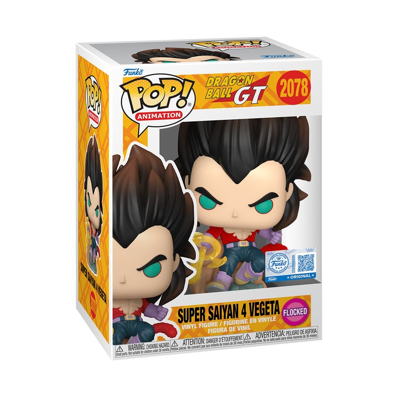 Funko Pop! Dragon Ball GT: Super Saiyan 4 Vegeta (Flocked) #2078