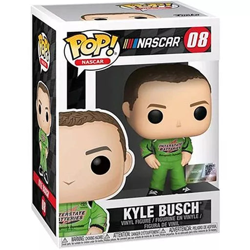Funko Pop NASCAR Kyle Busch number 08 in box
