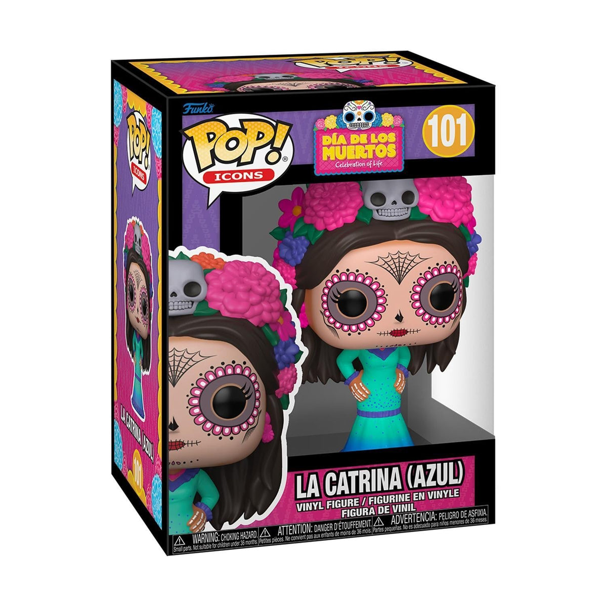 Funko Pop Dia de los Muertos La Catrina Azul number 101