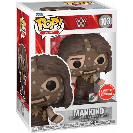 Funko Pop WWE Mankind GameStop Exclusive #103