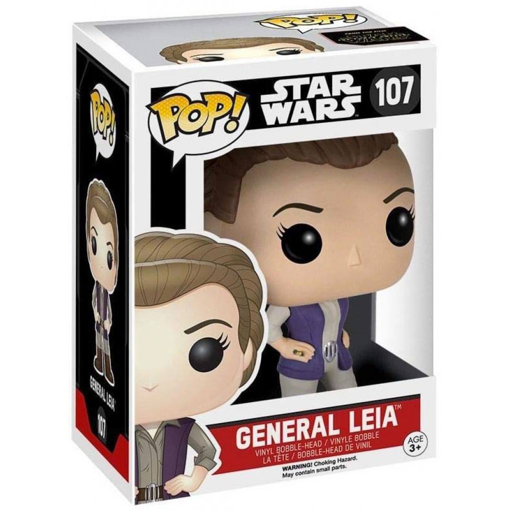 Funko Pop Star Wars General Leia 107 in box