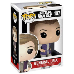 Funko Pop Star Wars General Leia 107 in box