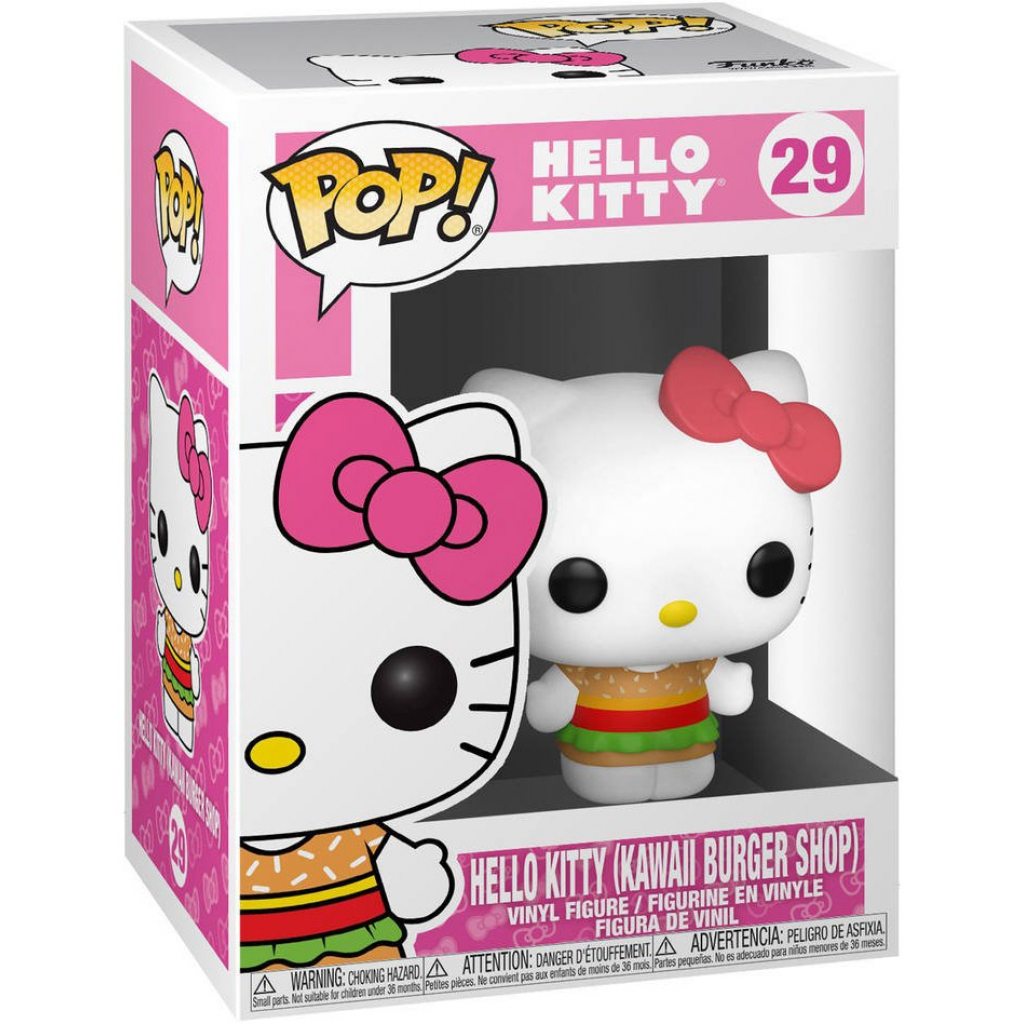 Funko Pop! Hello Kitty: Hello Kitty (Kawaii Burger Shop) #29