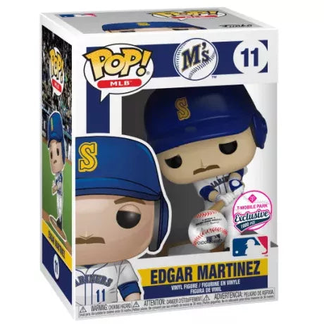 Funko Pop Edgar Martinez T-Mobile Park Exclusive number 11 boxed figure