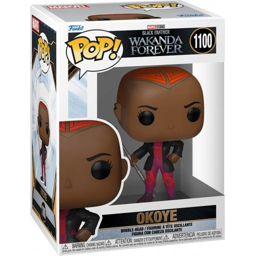 Okoye Black Panther Wakanda Forever number 1100 boxed Funko Pop
