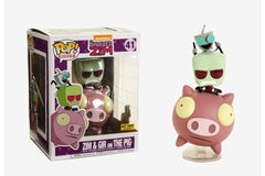 Funko Pop! Invader Zim: Zim & Gir on the pic (Hot Topic Exclusive) #41