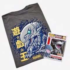 Funko  Tees Size S - Blue-Eyes White Dragon (Box Lunch Exclusive) #389