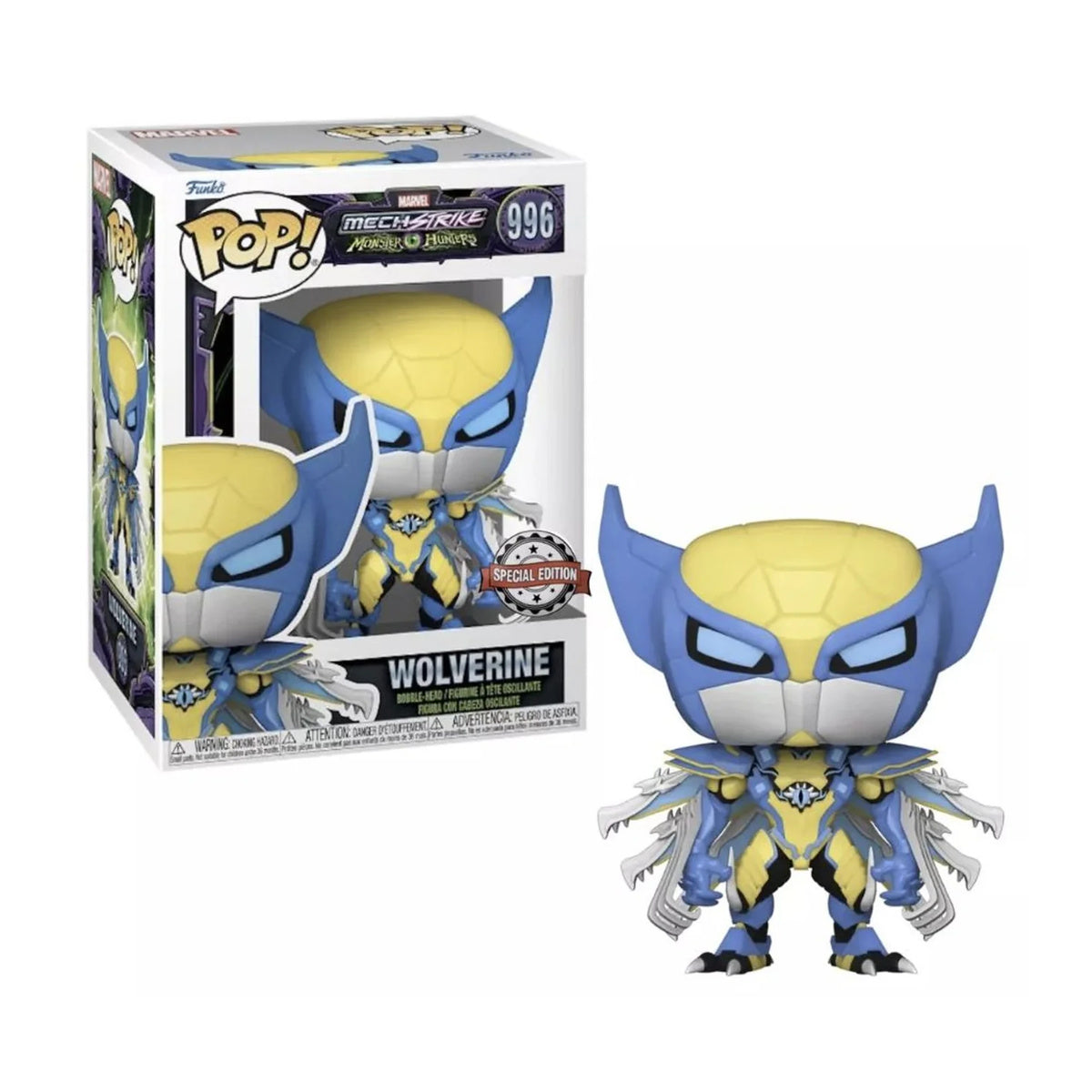 Funko Pop! Marvel Mech Strike Monster Hunters: Wolverine (Special Edition) #996