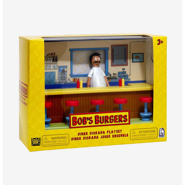 PhatMojo Bob's Burgers Diner Diorama Set