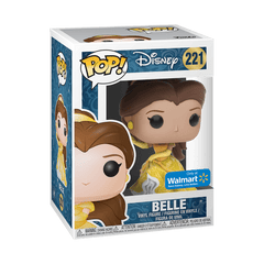 Funko Pop Belle Glitter Walmart Exclusive 221 in box