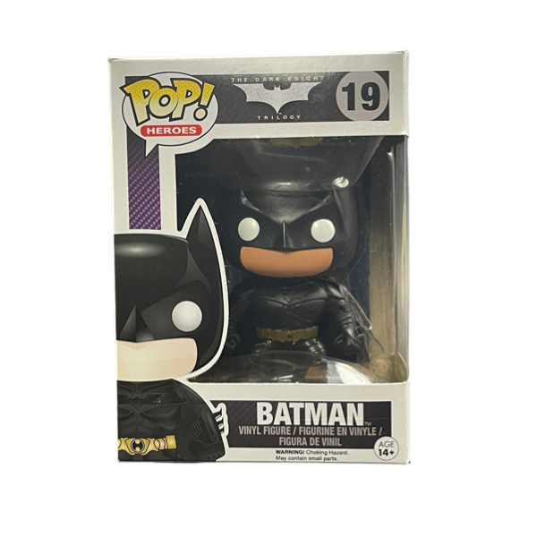 Funko Pop! The Dark Knight Trilogy Batman #19 boxed figure