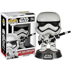Funko Pop Star Wars First Order Stormtrooper 74 boxed figure