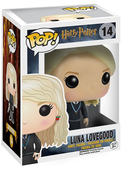 Funko Pop Harry Potter Luna Lovegood number 14 in box