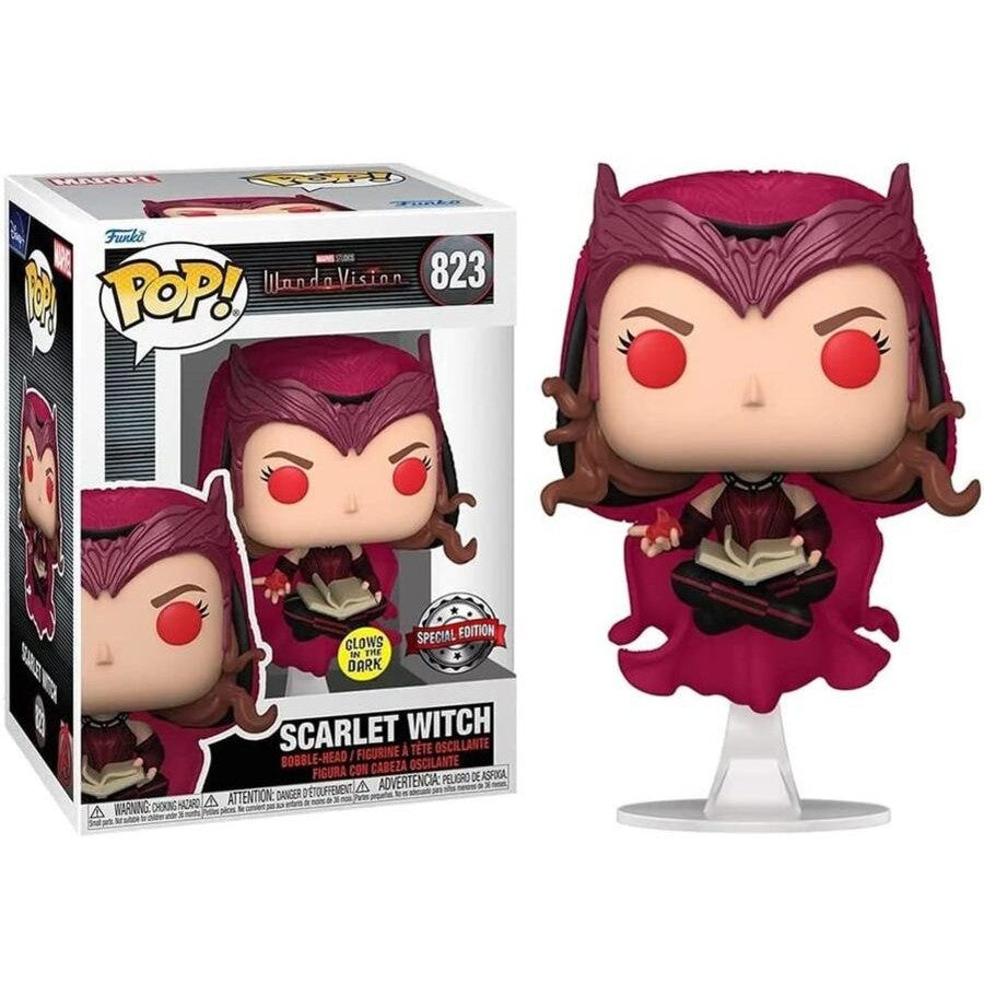 Funko Pop! WandaVision: Scarlet Witch (Glow) (Special Edition) #823